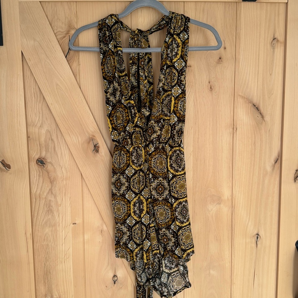 Patterned Romper